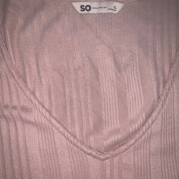 💖 SO® Relaxed Long Sleeve Baby Doll Tee – Juniors (Adult-Friendly!) Size XL💖 - Picture 4 of 7